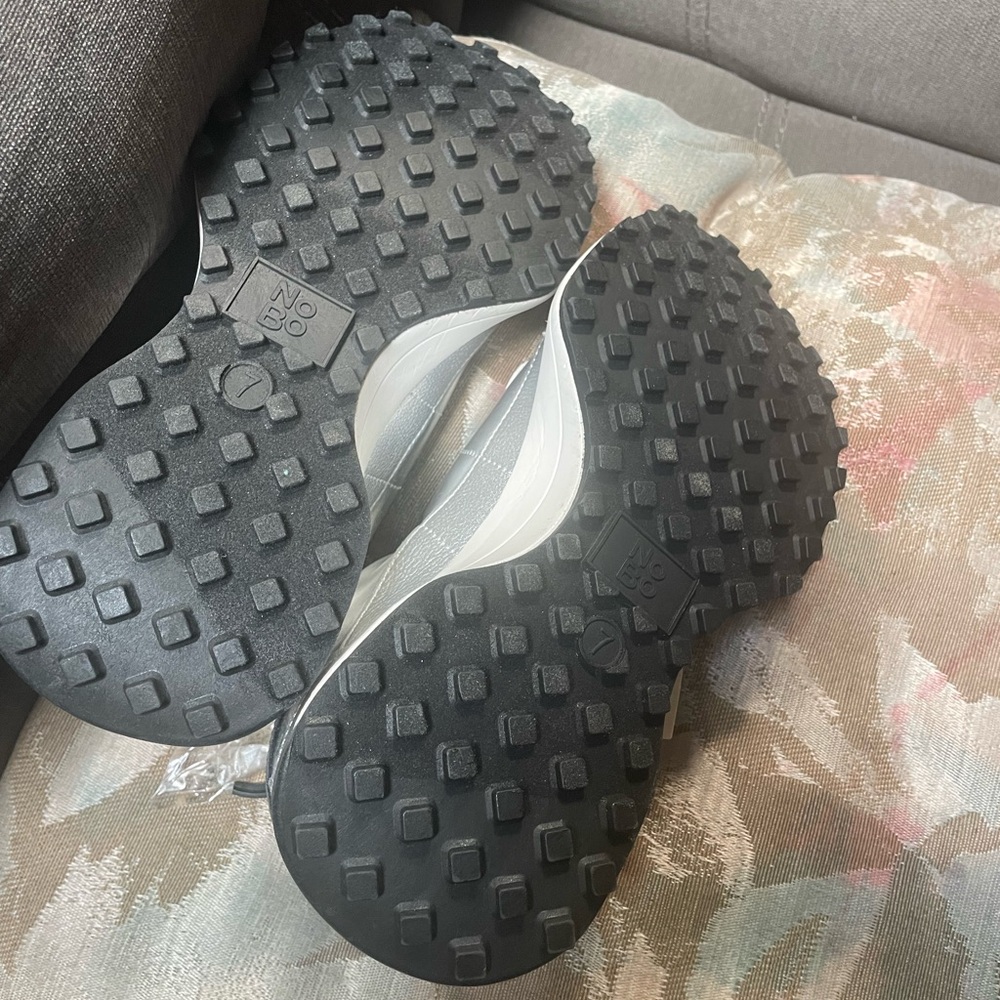 Black and Gray Athletic Shoes